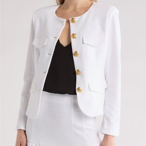 Veronica Beard  Kensington Knit Jacket Size Small